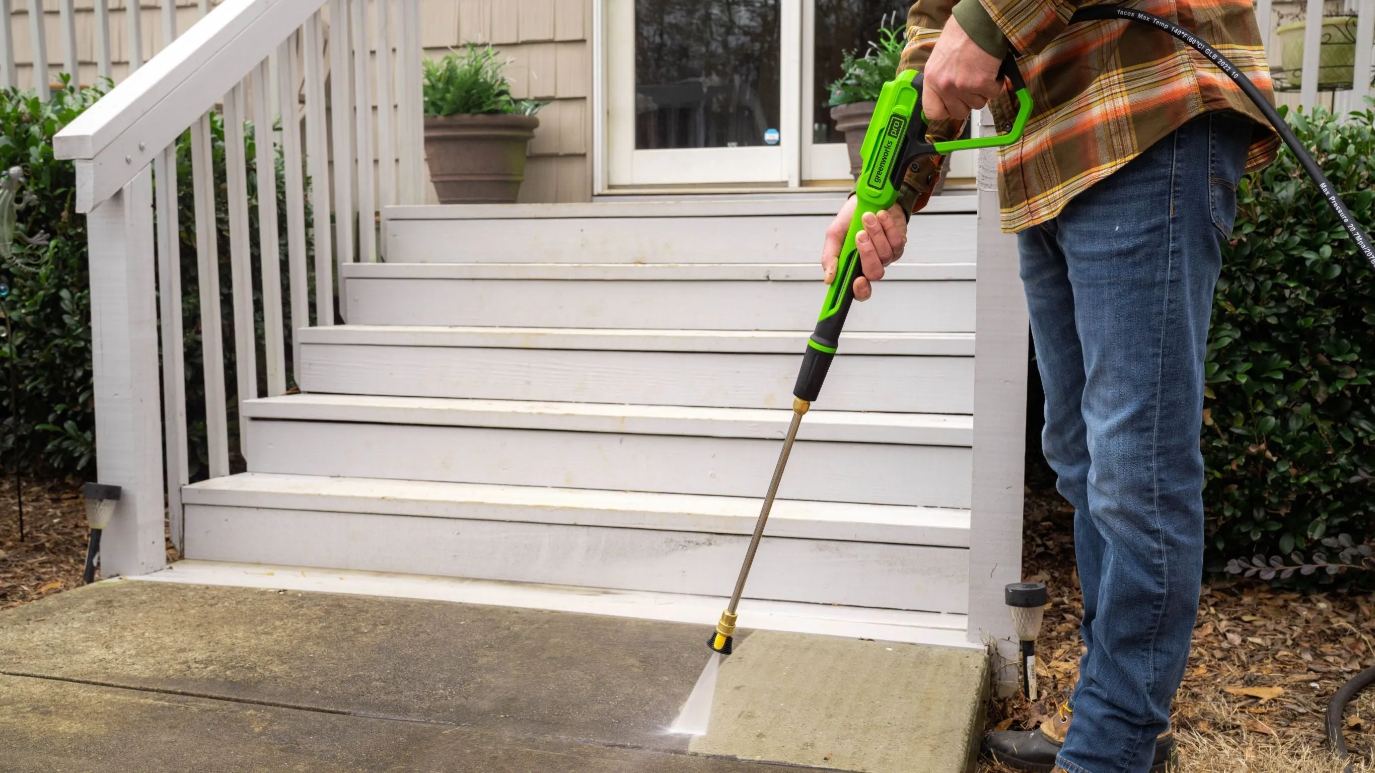 60V 3000 PSI Pressure Washer w/ Foam Cannon and 15" Surface Cleaner Combo Kit w/ (2) 5.0Ah Batteries & Dual Port Charger