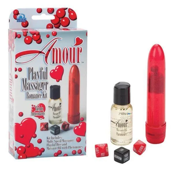 AMOUR PLAYFUL MASSAGER ROMANCE KIT