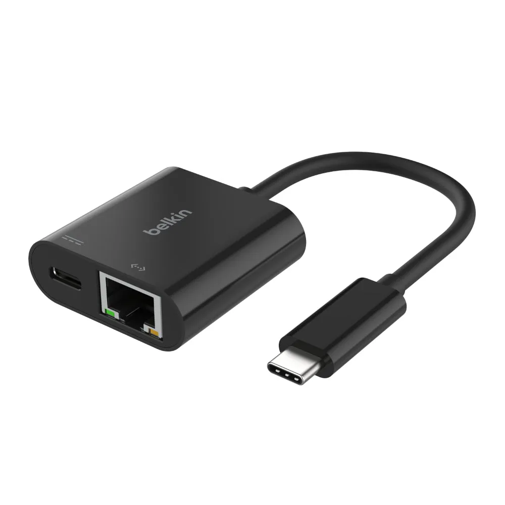 BELKIN Adapter Up To 100W Pd Usb C To Gigabit Ethern