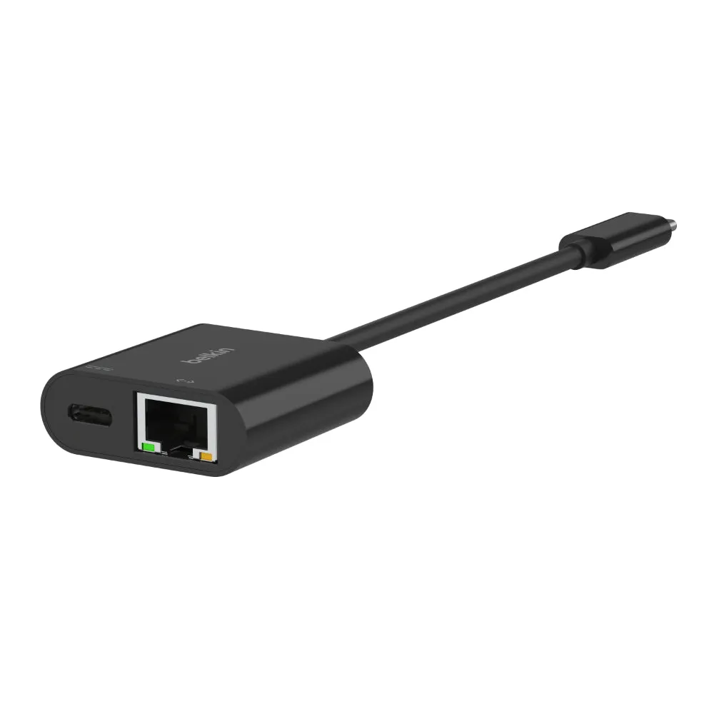 BELKIN Adapter Up To 100W Pd Usb C To Gigabit Ethern