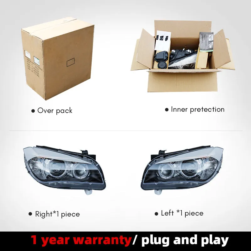 BMW X1/E84 2010-2015 Modified headlight assembly LED headllamp Upgrade to the Latest Style