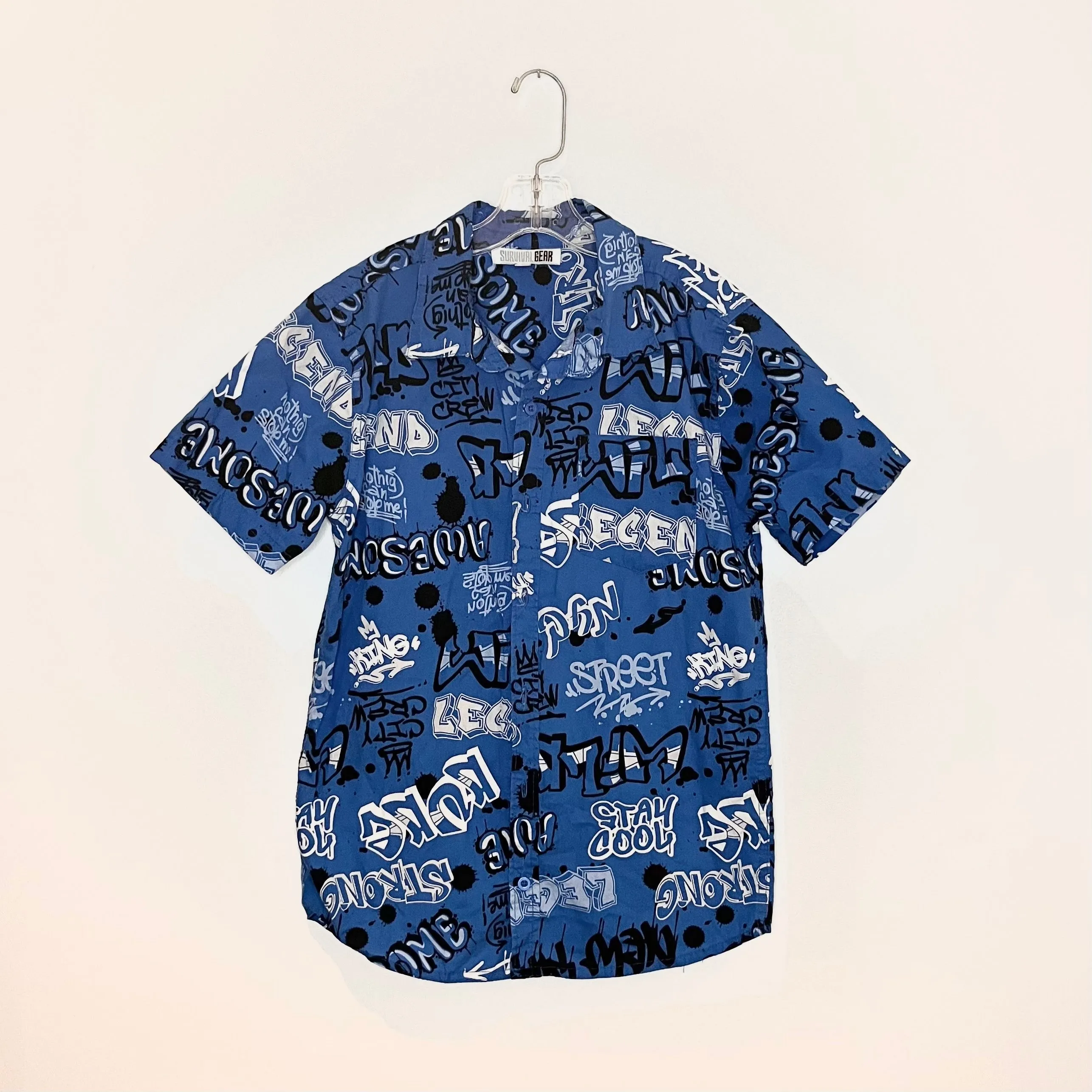 Boy Button-Up Shirt Size 12/14