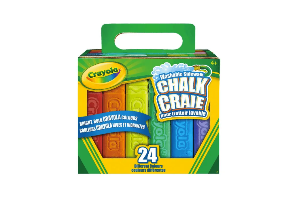 Crayola Washable Sidewalk Chalk (24 Count)