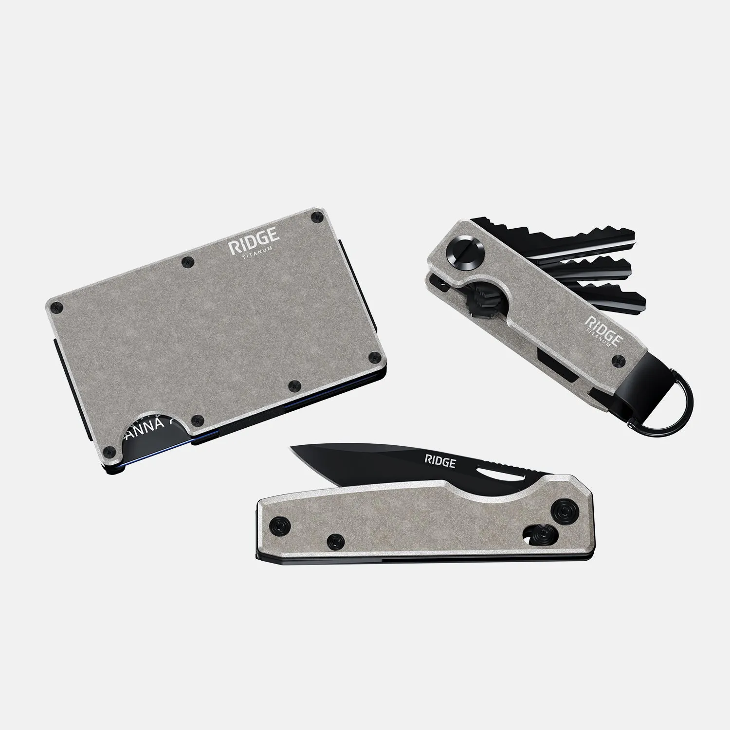 Daily Survival Kit - Stonewashed Titanium
