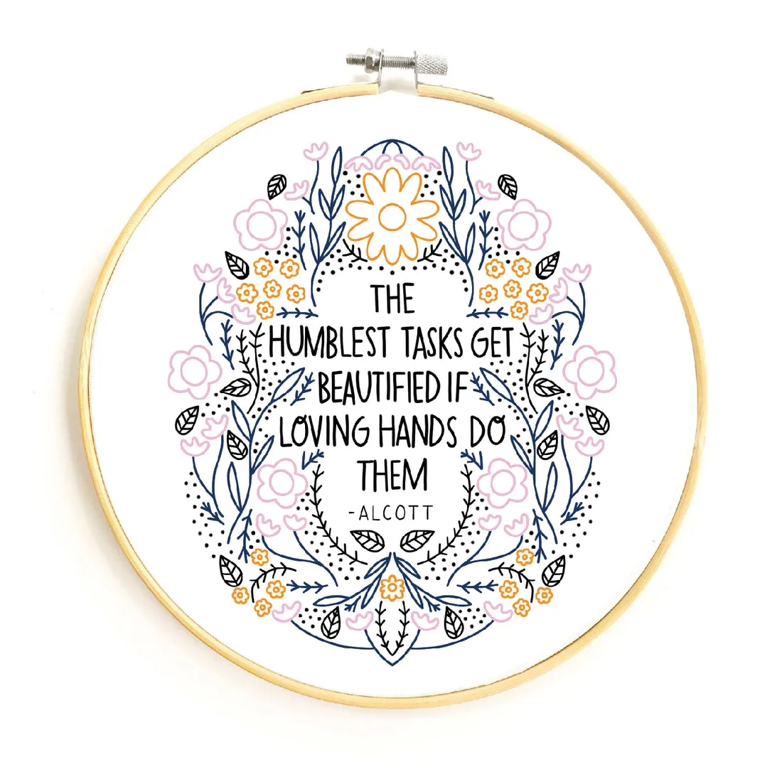 Embroidery Kits by Gingiber