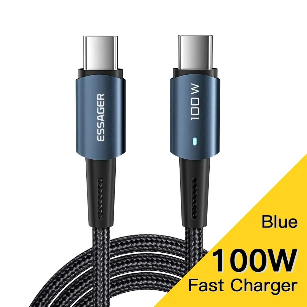 Essager 60w Type c Fast Charge Cable for Mobile Devices