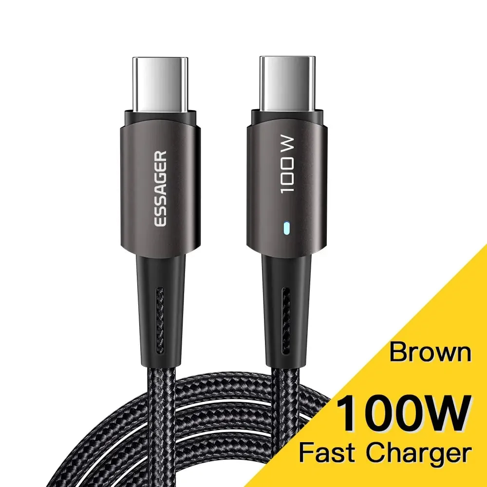 Essager 60w Type c Fast Charge Cable for Mobile Devices