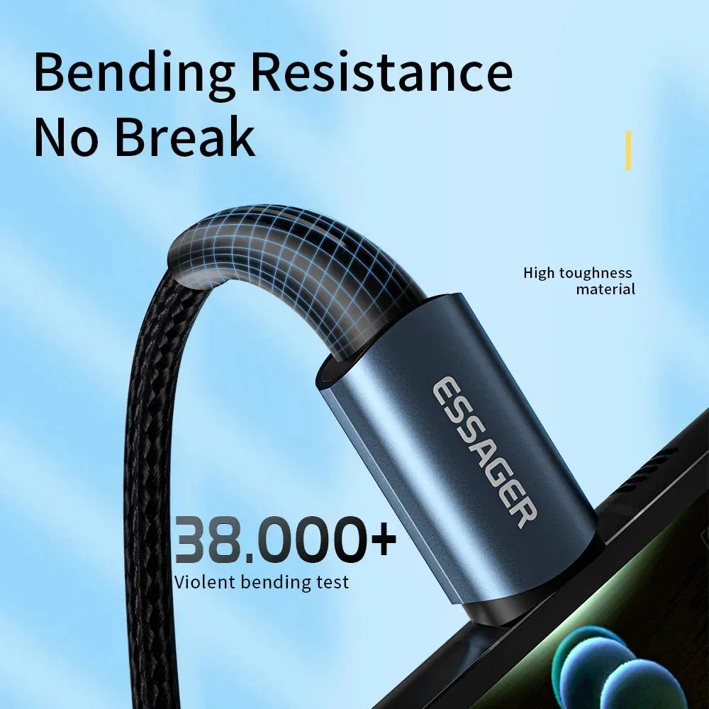 Essager 60w Type c Fast Charge Cable for Mobile Devices