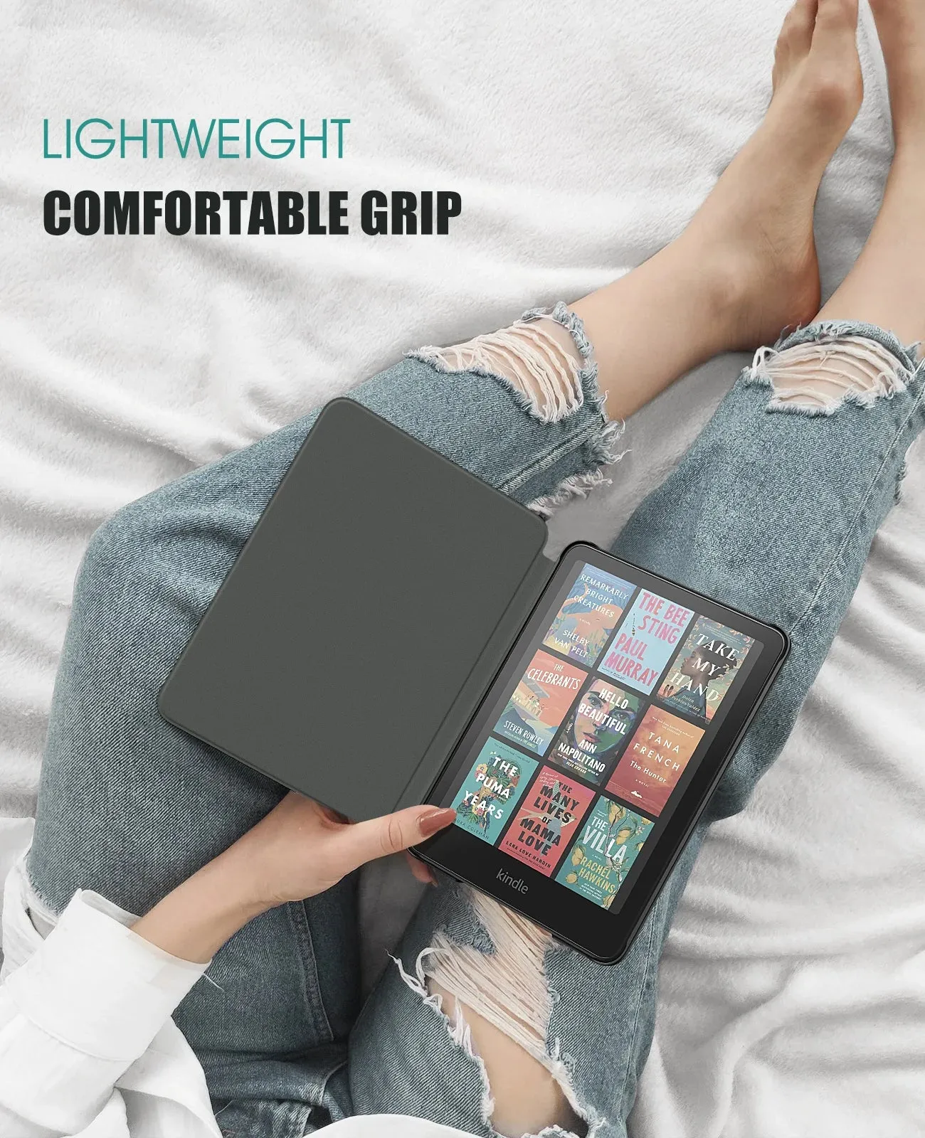 For 7 Inch Kindle Paperwhite Signature Edition 12Th Gen 2024 And Kindle Coloursoft-Compatible With Iphone Magnetic Case
