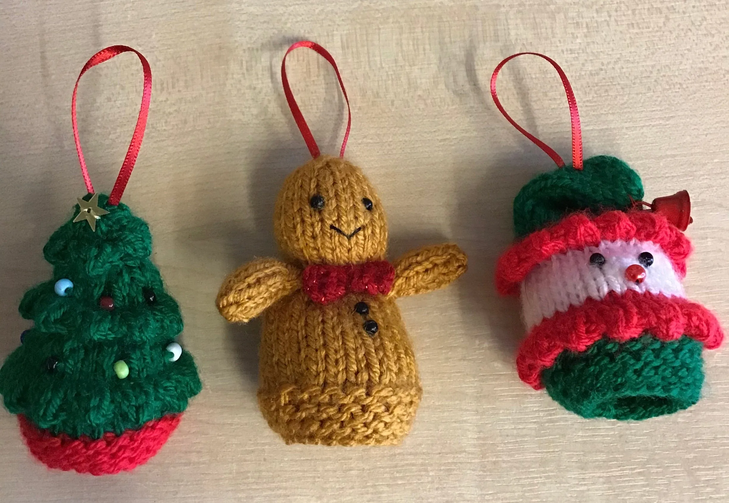 Knitted Christmas Decoration Kits  