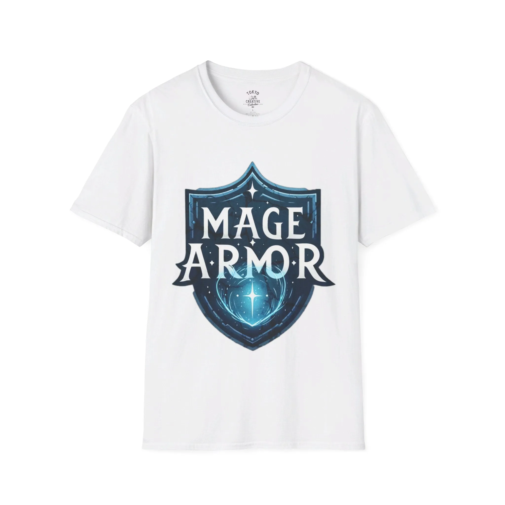 Mage Armor Magic Spell - Essential Wizard Tee for RPG Lovers