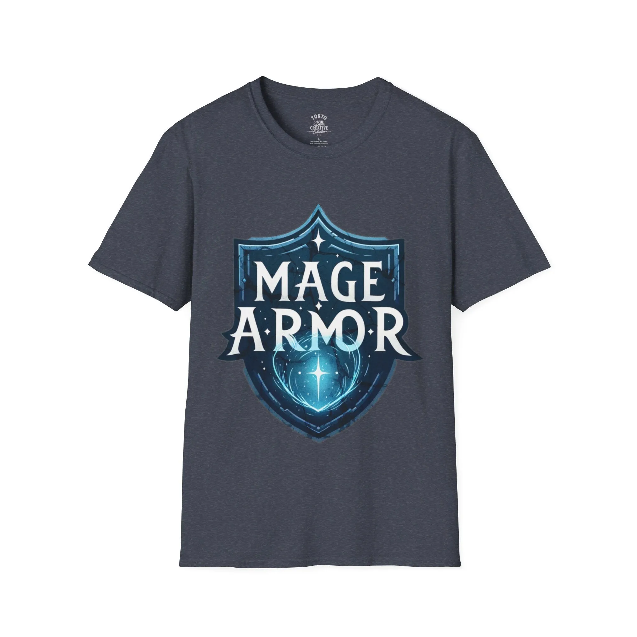 Mage Armor Magic Spell - Essential Wizard Tee for RPG Lovers