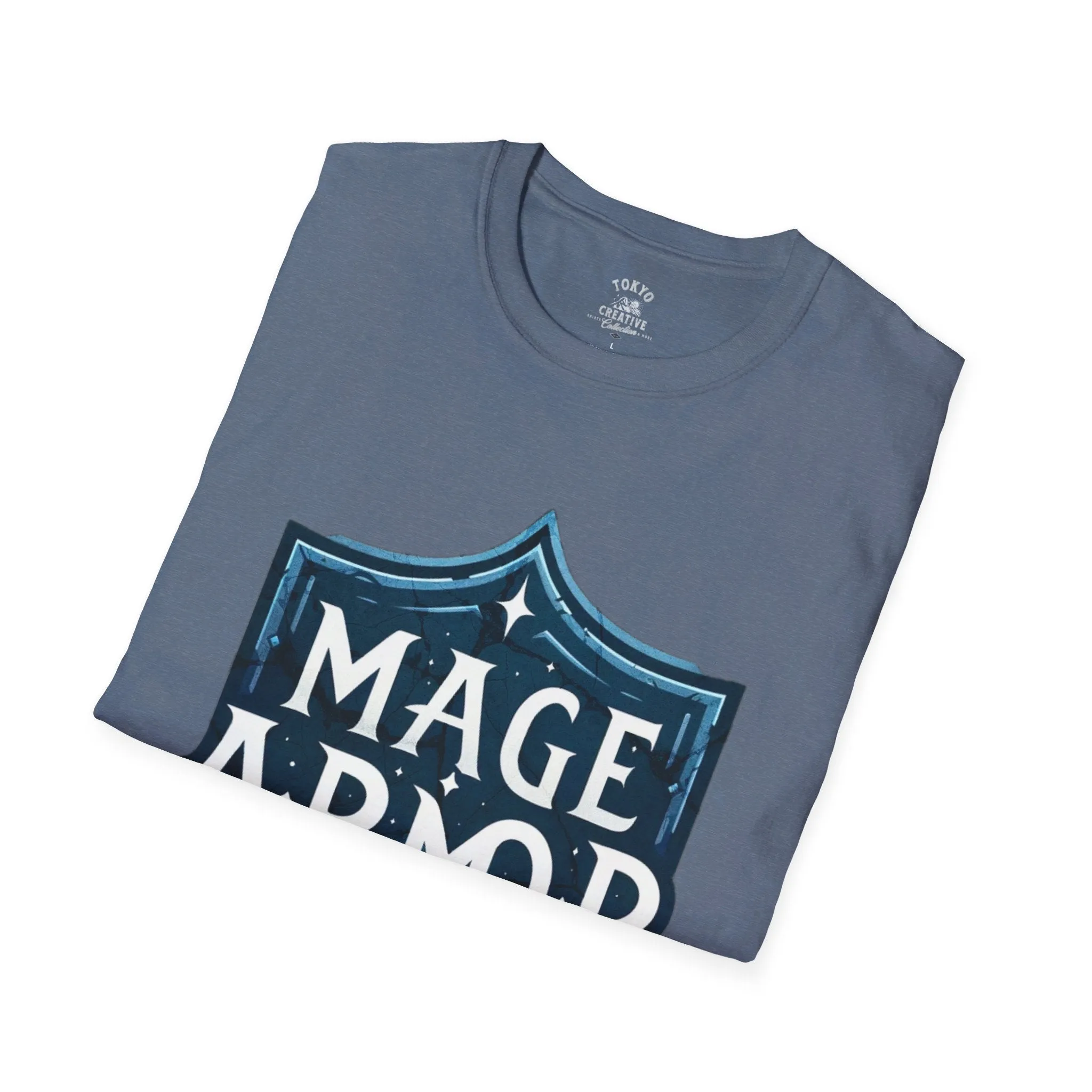 Mage Armor Magic Spell - Essential Wizard Tee for RPG Lovers