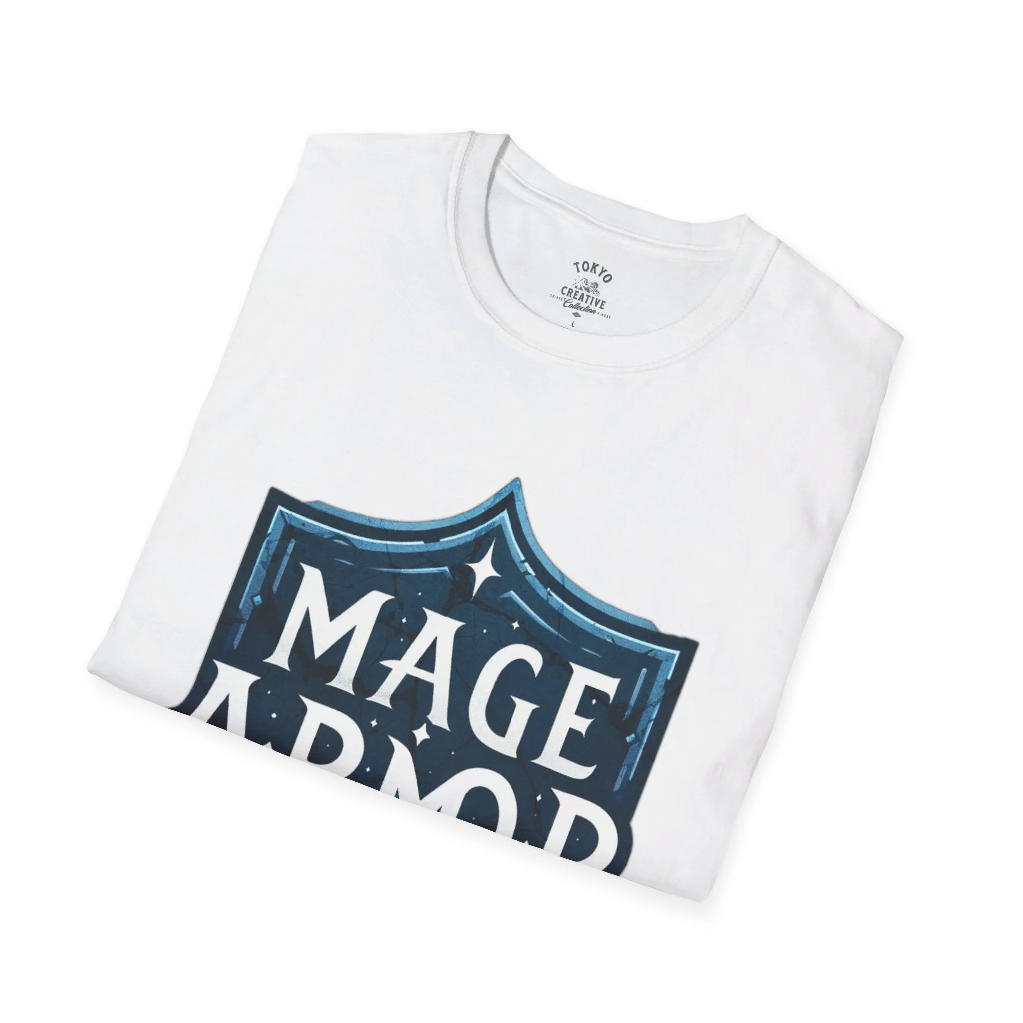 Mage Armor Magic Spell - Essential Wizard Tee for RPG Lovers