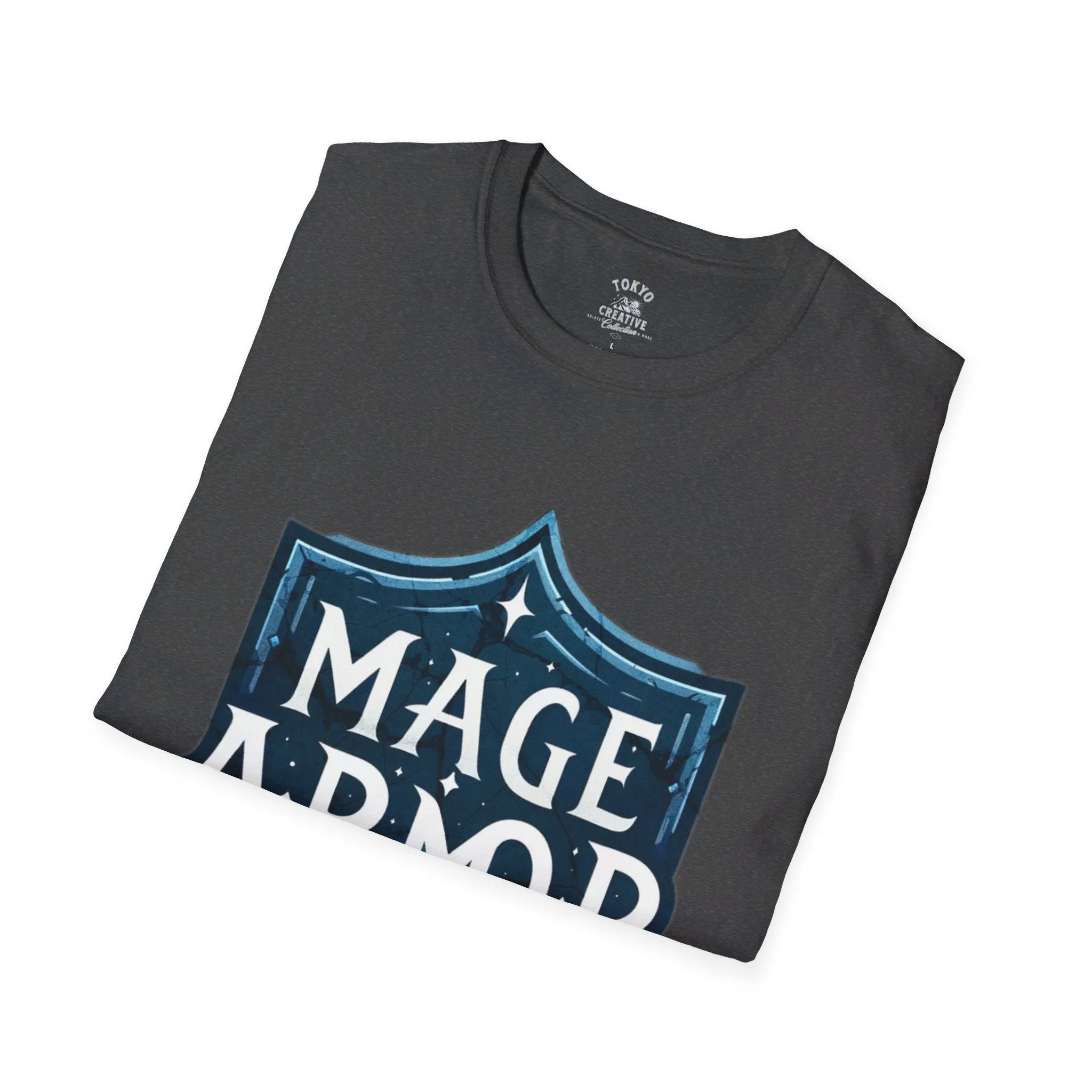 Mage Armor Magic Spell - Essential Wizard Tee for RPG Lovers