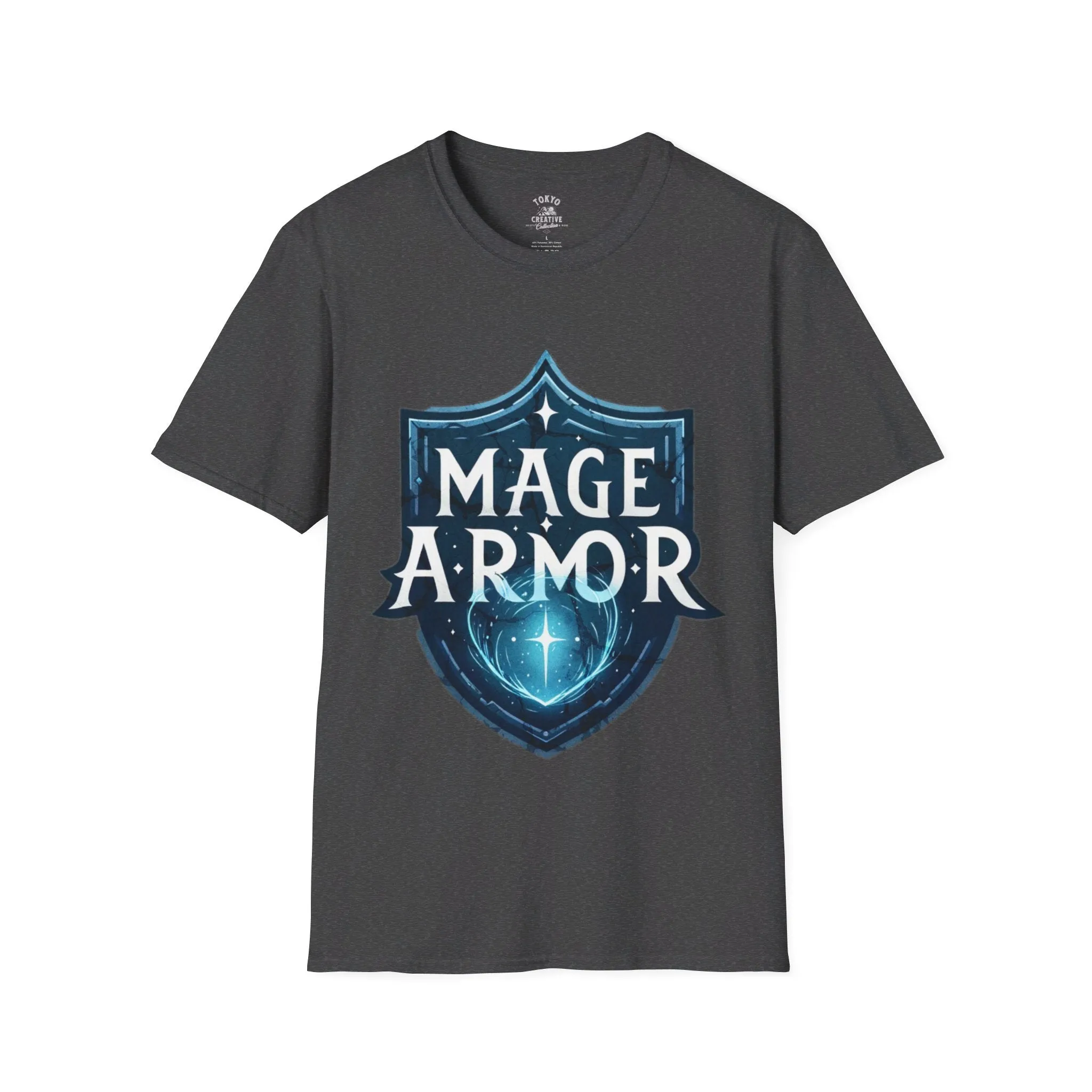 Mage Armor Magic Spell - Essential Wizard Tee for RPG Lovers