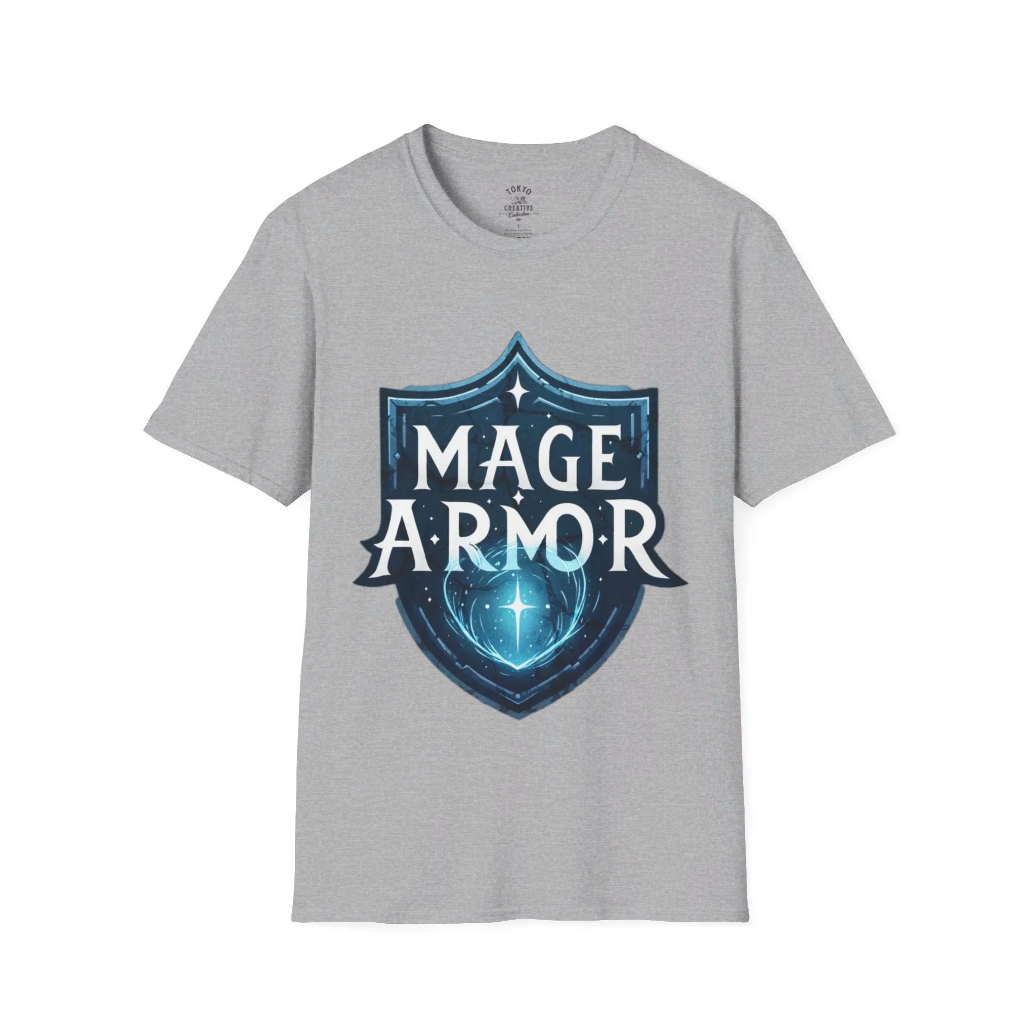 Mage Armor Magic Spell - Essential Wizard Tee for RPG Lovers