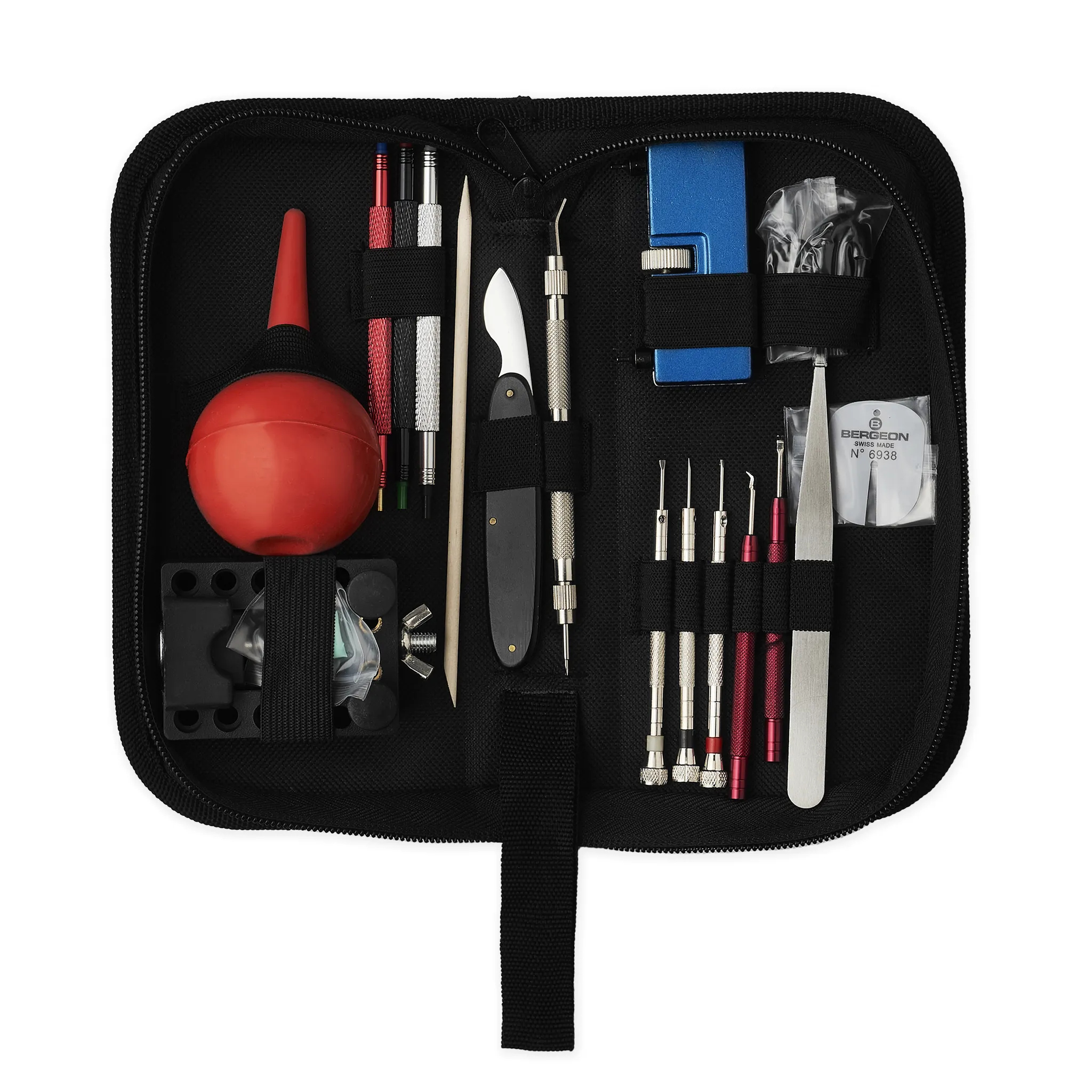 NMK-WK04 DIY Watchmaking Kit: Black Lume Tool Watch