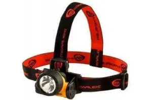STREAMLIGHT - TRIDENT Headlamp, Yellow w/ Rubber Strap, Class 1, Div 2