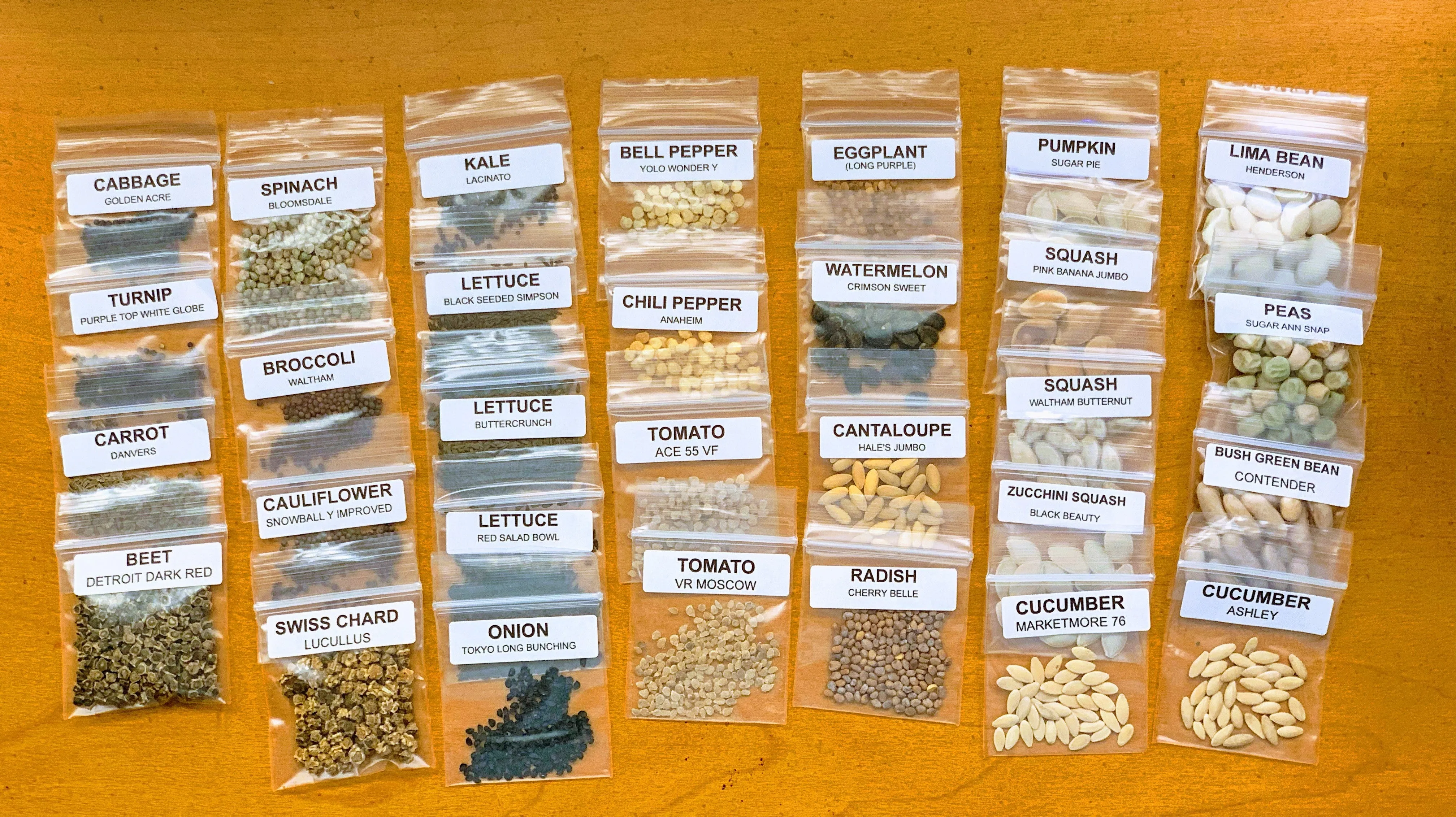 Survival Garden Heirloom Seeds - 3 Pack