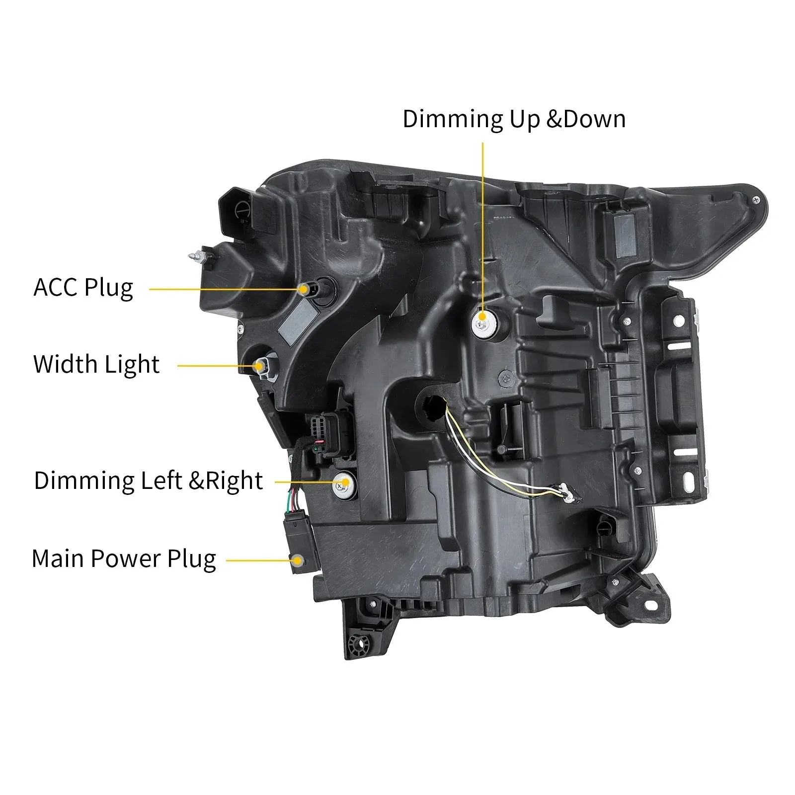 VLAND LED Headlights For Ford F150 14th Gen Pickup Trucks 2021-2023 (Ford F-Series 2021–present)
