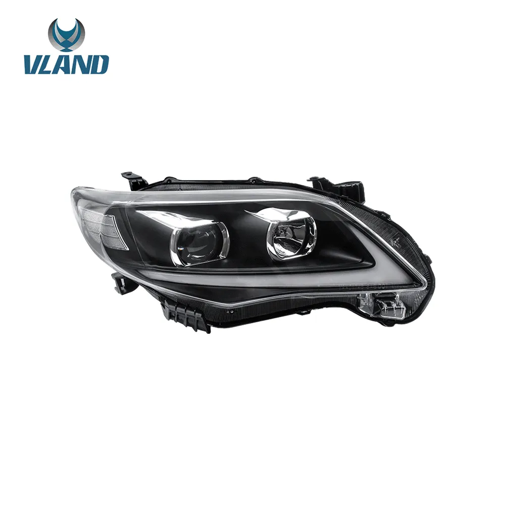 VLAND LED Headlights For Toyota Corolla 2011-2013 Headlamps